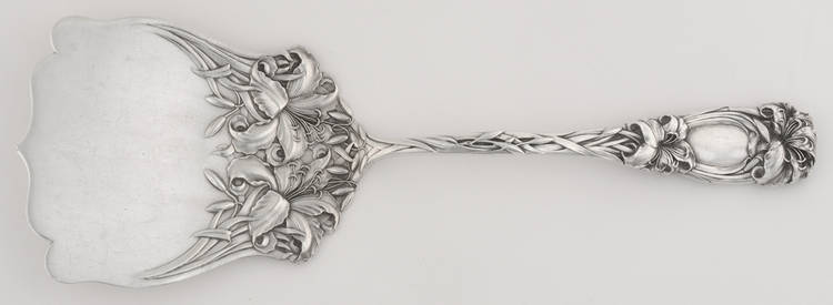 New Art (Sterling, 1899) Solid Waffle Server