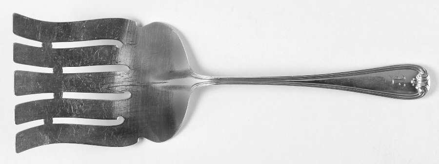 New Standish (Sterling, 1905) Large Solid Asparagus Serving Fork
