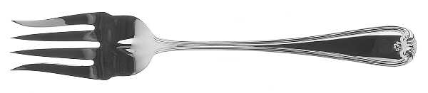 New Standish (Sterling, 1905) Large Individual Solid Fish/Salad Fork