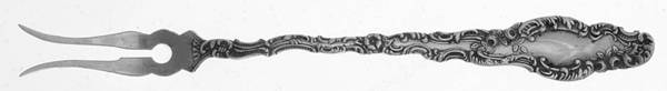 Watteau (Sterling, 1891) Two-Tine Butter Pick