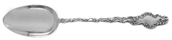 Watteau (Sterling, 1891) Gravy/Dressing Spoon with Button