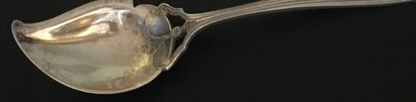 Basket of Flowers (Sterling, 1920) Large Solid Jelly Server