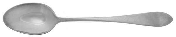 Broad Antique (Sterling, 1890) Five O'Clock Teaspoon