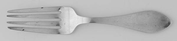Broad Antique (Sterling, 1890) Baby Fork