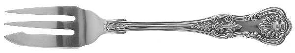 King (Sterling, 1880) Individual Pie Fork