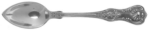 King (Sterling, 1880) Fruit/Orange Spoon