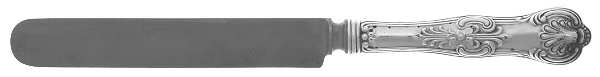 King (Sterling, 1880) Old French Hollow Knife with Bolster