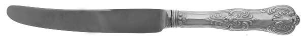 King (Sterling, 1880) Knife-New French/Hollow