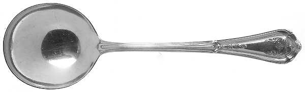 La Salle-Chased (Sterling, 1928) Round Bowl Soup Spoon (Gumbo)