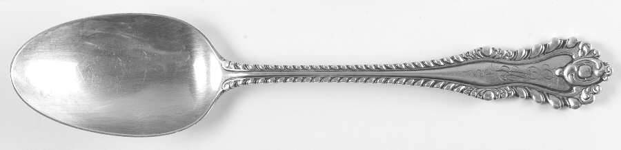 Mazarin (Sterling, 1892, No Monograms) Spoon-Dessert/Oval Soup
