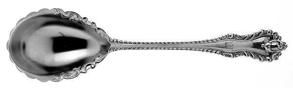 Mazarin (Sterling, 1892, No Monograms) Large Jelly Spoon