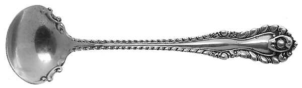 Mazarin (Sterling, 1892, No Monograms) Master Salt Spoon