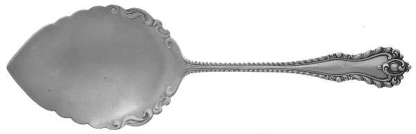 Mazarin (Sterling, 1892, No Monograms) Large Solid Pie Knife