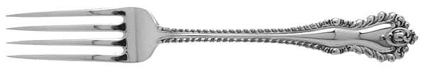 Mazarin (Sterling, 1892, No Monograms) Fork