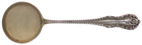 Mazarin (Sterling, 1892, No Monograms) Large Chocolate Spoon
