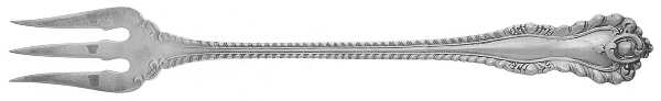 Mazarin (Sterling, 1892, No Monograms) Oyster Fork