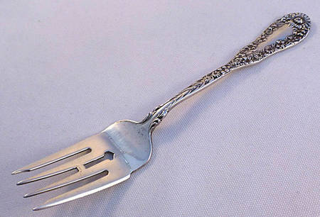 No. 10 (Sterling, 1896) Pastry Fork