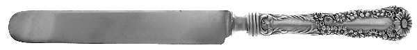 No. 10 (Sterling, 1896) Old French Hollow Knife with Bolster