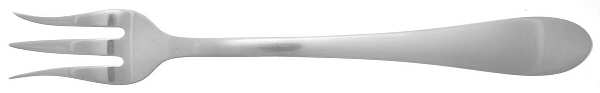 Pointed Antique-Hammered (Sterling) Cocktail/Seafood Fork