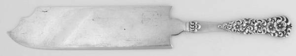 Rococo (Sterling, 1888) Solid Ice Cream Slicer
