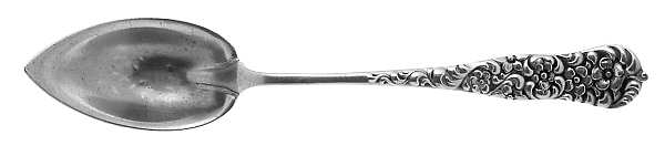 Rococo (Sterling, 1888) Fruit/Orange Spoon