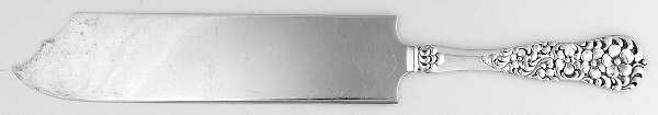 Rococo (Sterling, 1888) Large Solid Ice Cream Slicer