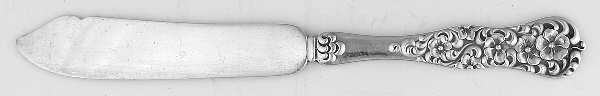 Rococo (Sterling, 1888) Individual Solid Fish Knife