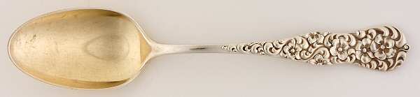 Rococo (Sterling, 1888) Dessert/Oval Soup Spoon