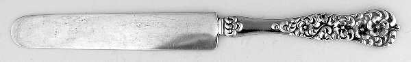 Rococo (Sterling, 1888) Solid Dessert/Tea Knife