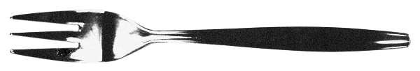 DAE1 (Stainless) Individual Salad Fork