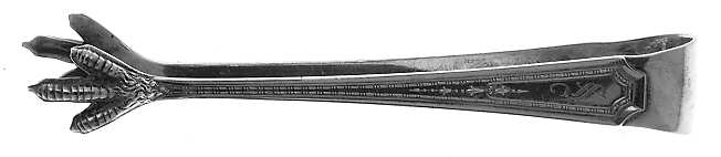 Colfax (Sterling, 1922) Large Sugar Tongs