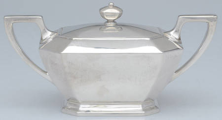 Fairfax (Sterling, Hollowware) Sugar Bowl & Lid