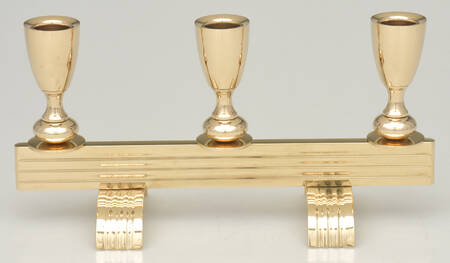 Regal (Dirigold, Hollowware) Medium 3-Light Candelabra