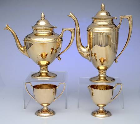 Regal (Dirigold, Hollowware) 4 Piece Tea Set