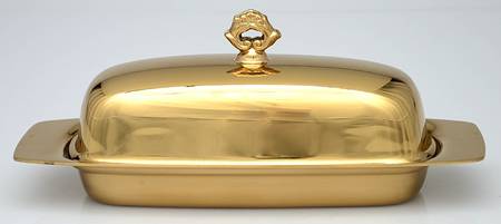 Regal (Dirigold, Hollowware) 1/4lb Covered Butter with Liner