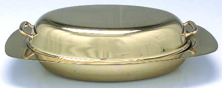 Regal (Dirigold, Hollowware) 12" Double Oval Vegetable with Glass Liner