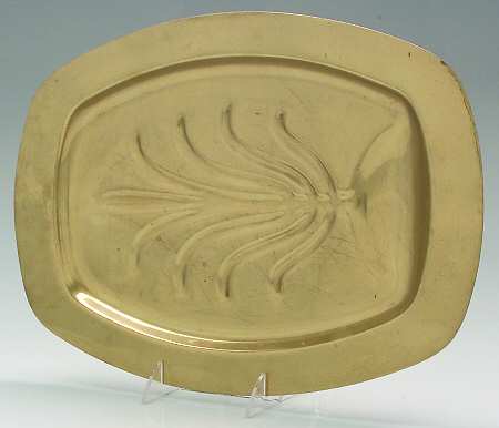 Regal (Dirigold, Hollowware) Meat Platter with Well and Tree