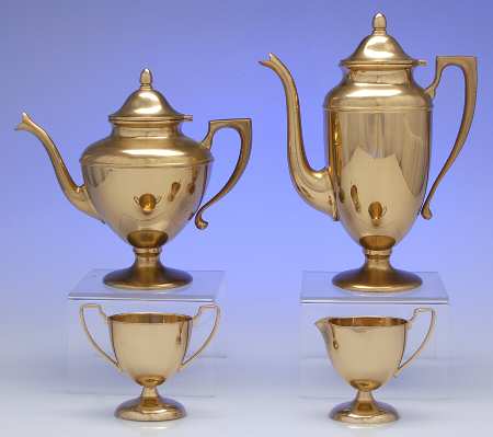 Regal (Dirigold, Hollowware) 4 Piece Tea Set
