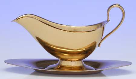 Regal (Dirigold, Hollowware) Gravy Boat & Underplate