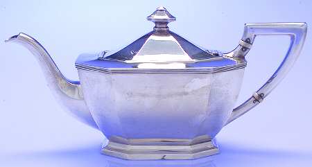 Queen Anne-Plain (Sterling, 1910, Hollowware) by Dominick &amp; Haff