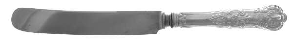 King (Sterling, 1880, Monograms) Old French Hollow Knife with Bolster
