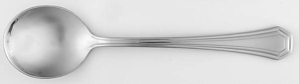 Lido (Stainless) Round Bowl Soup Spoon (Gumbo)