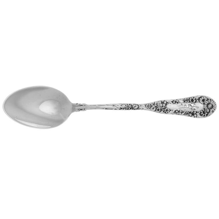 No. 10 (Sterling, 1896, Monograms) Demitasse Spoon