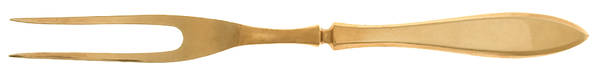 Regal (Dirigold, No Clover) Small Steak Carving Fork with Stainless Prongs