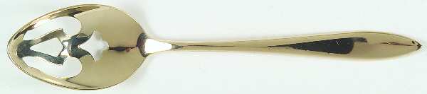 Regal (Dirigold, No Clover) Pierced Tablespoon (Serving Spoon)