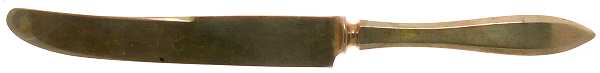Regal (Dirigold, No Clover) New French Solid Knife