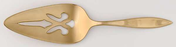 Regal (Dirigold, No Clover) Solid Pierced Pie Server