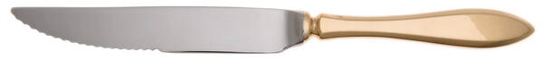 Regal (Dirigold, Clover Backstamp) Steak Knife Individual Hollow, Serrate HC by Dirilyte-Dirigold