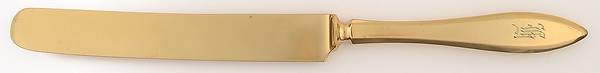 Regal (Dirigold, Clover Backstamp) Old French Solid Knife