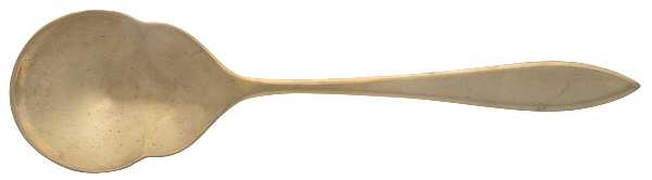 Regal (Dirigold, Clover Backstamp) Solid Smooth Casserole Spoon